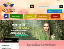 Tablet Screenshot of anjofestafantasia.com.br